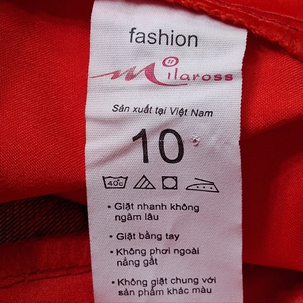 Milaross  Boy's AO DAI Red Dragon Print Garment - Picture 9 of 9